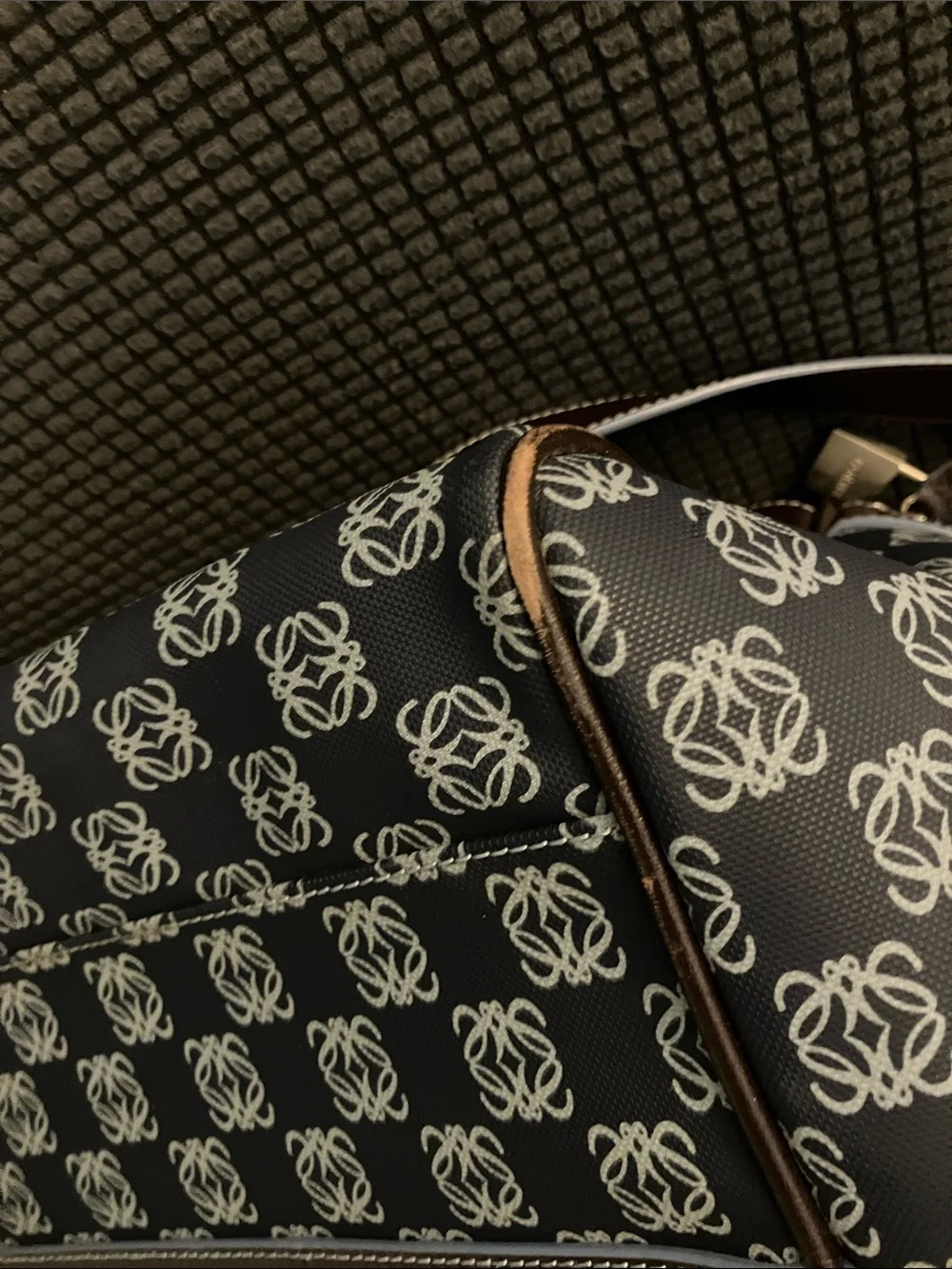 Loewe Anagram duffle Travel bag
